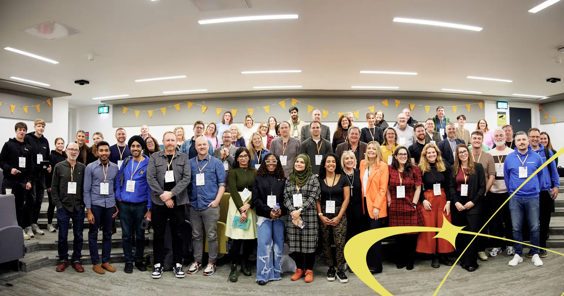 Group photo of attendees for No Tech Without EdTech